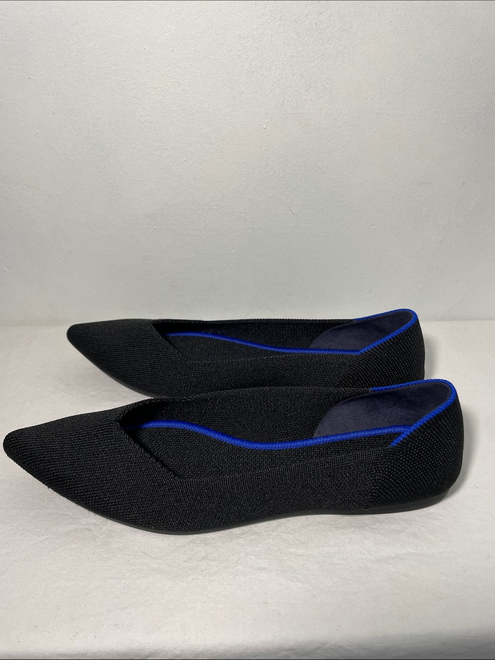 Rothy's The Point II Black Flats 8 - Picture 14 of 16